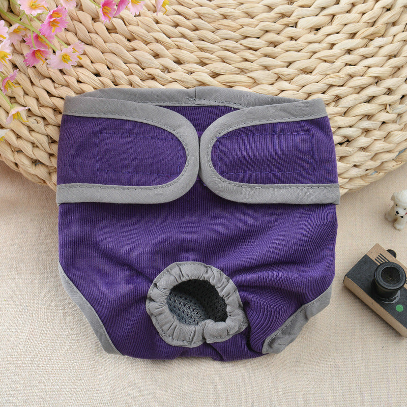 Dog Shorts for Puppies - Waterproof and Adjustable Diapers with Cute Patterns for Pet Costumes.