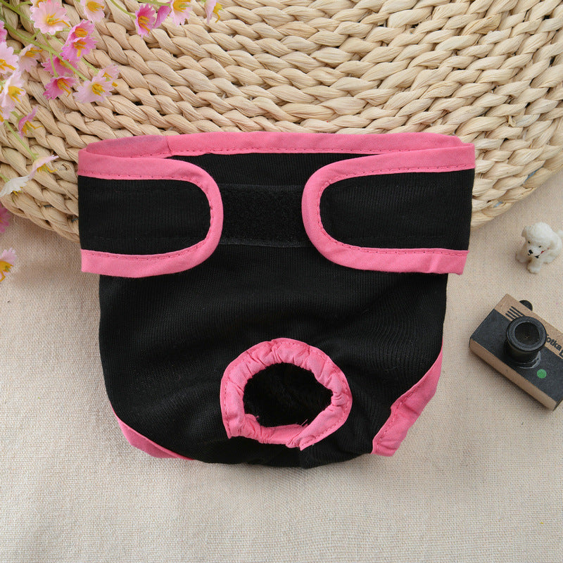 Dog Shorts for Puppies - Waterproof and Adjustable Diapers with Cute Patterns for Pet Costumes.