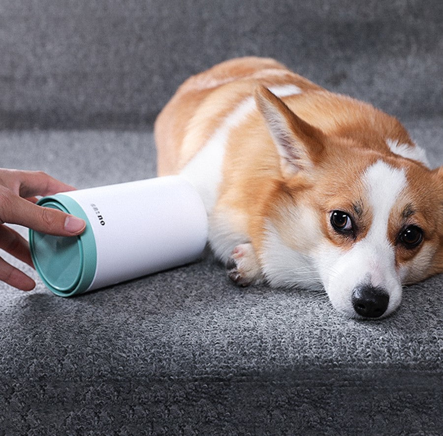 Portable Pet Paw Cleaner Cup with Soft Silicone Brush