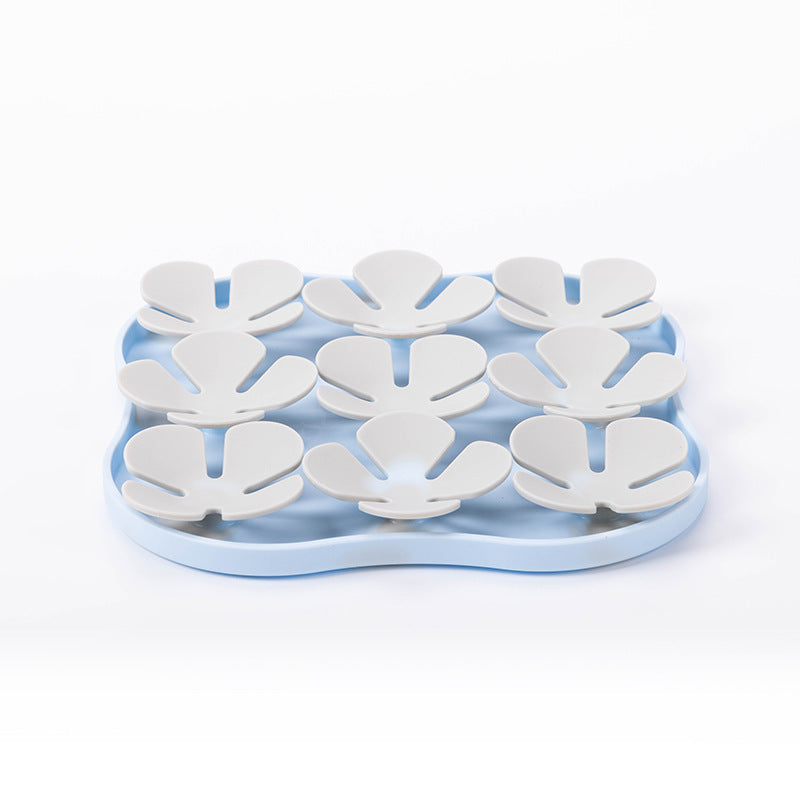 Silicone Slow Feeder Dog Bowl with Suction Cup for Calming. Interactive Lick Pad for Anxiety Relief. Suitable for All Breed Dogs. Perfect for Training and Feeding Wet Food.